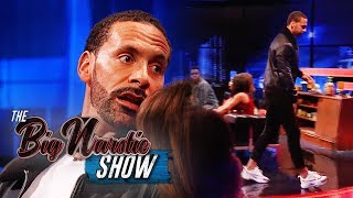 Angry Rio Ferdinand WALKS OFF the show  The Big Narstie Show [upl. by Annovoj]