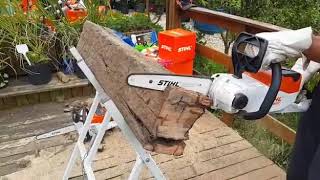 Motosserra Bateria Stihl [upl. by Keyte106]