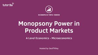 Monopsony Power in Markets I A Level and IB Economics [upl. by Nylirek]