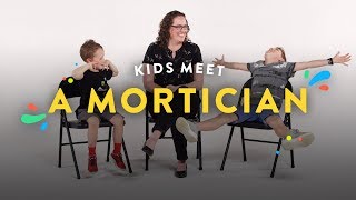 Kids Meet a Mortician  Kids Meet  HiHo Kids [upl. by Busch]