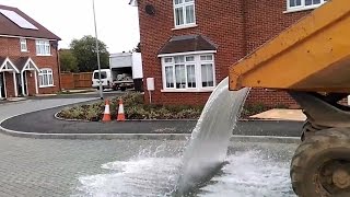 Permeable Paving in Action [upl. by Esilehc597]