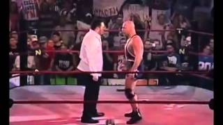 Kurt Angle TNA Debut 2006 confronts Samoa Joe [upl. by Aniretac]