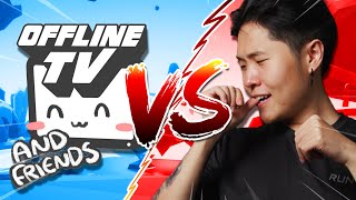 OfflineTV amp Friends VS Disguised Toast [upl. by Venola]