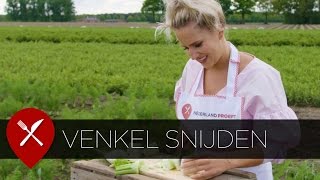 Venkel schoonmaken en snijden [upl. by Jorie]