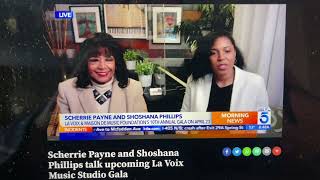 Scherrie Payne Supremes on KTLA5 News Los Angeles [upl. by Ytsirhc]