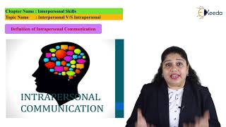 Interpersonal VS Intrapersonal  Interpersonal Communication Skills  Communication Skills [upl. by Ennybor]