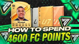 How to Correctly spend 4600 FC Points in EA FC 24 [upl. by Vernen]