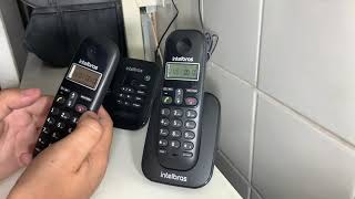 COMO CONFIGURAR TELEFONE INTELBRAS  RAMAL [upl. by Dante]