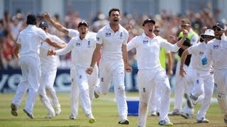 Ashes highlights from Trent Bridge as England beat Australia in 1st Investec Ashes Test Day 5 PM [upl. by Ainat]