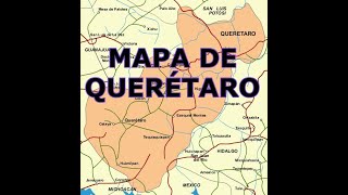 MAPA DE QUERÉTARO [upl. by Ewer466]