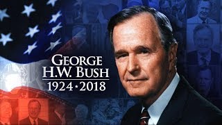 George H Bush has died at 94 [upl. by Nyledaj]