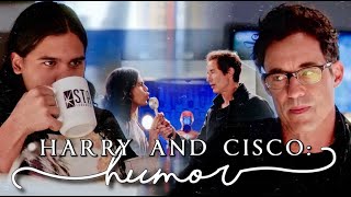 harry and cisco humor seasons 24 [upl. by Jerry]