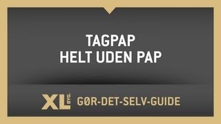 Tagpap helt uden pap [upl. by Ahsikyt]