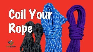 The EASIEST Way to Coil Rope [upl. by Ford]