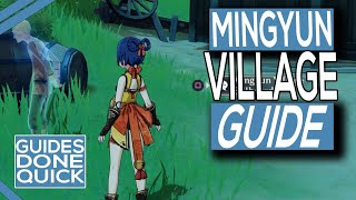 Genshin Impact Look Around Mingyun Village Guide [upl. by Sarchet965]