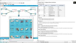 147 Packet Tracer  Configure Router Interfaces [upl. by Queridas]