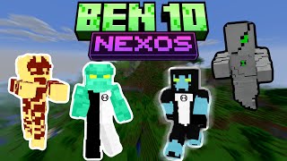 Reviewing the BEN 10 MOD in Minecraft Nexo’s Ben 10 Addon [upl. by Selyn]