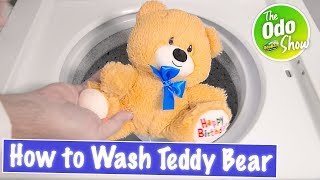 How to Clean Stuffed Animals in the Washing Machine Fastest Method [upl. by Meekar592]