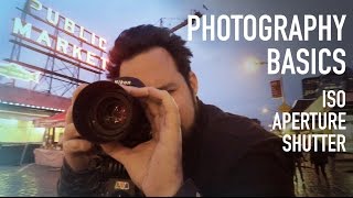 Photography Tutorial ISO Aperture Shutter Speed [upl. by Akym407]