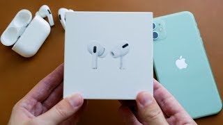 AirPods Pro Unboxing y primeras impresiones [upl. by Scully]