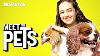 Cobra Kai STAR Mary Mouser Talks FIGHT SCENES amp Shows Off Her CUTE Dog [upl. by Erinn525]