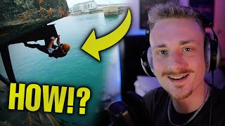 EXTREME WATER STUNTS  STORROR Parkour REACTION [upl. by Saberio]