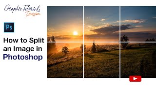 How to Split an Image in Adobe Photoshop [upl. by Jezabelle]