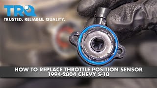 How to Replace Throttle Position Sensor 19942004 Chevy S10 [upl. by Thisbee533]