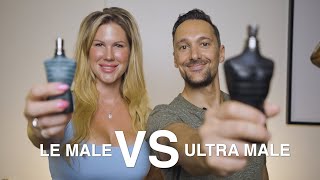 Jean Paul Gaultier Le Male Vs Ultra Male Which Mens Fragrance Wins [upl. by Hump]