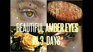 Beautiful Rare Magnetic Amber Eyes  Subliminal Affirmations [upl. by Jaycee]