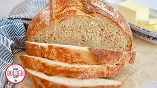 5Ingredient Artisanal Bread Recipe for Beginners [upl. by Dumm350]