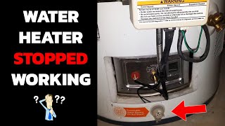 How To Reset Flammable Vapor Sensor on Water Heater [upl. by Earahs]