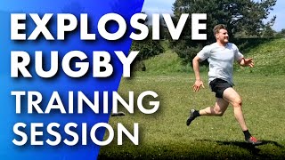 Explosive Rugby Speed amp Agility Training  Axe Rugby [upl. by Clarie]