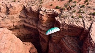 Extreme Paramotor Canyon Exploration Powered Paragliding Incredible Trip With Flat Top Friends [upl. by Kcirdnekal]