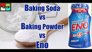 Baking SodaPowder vs ENO How to Replace [upl. by Ymmor588]