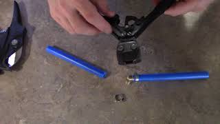 PEX Fitting  How To Install [upl. by Lorrimor]