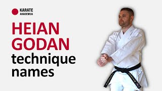 🔝Kata HEIAN GODAN  Step by step [upl. by Joscelin59]