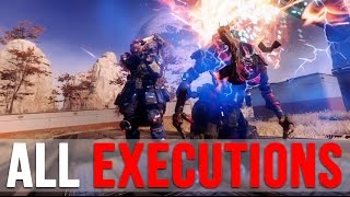 Titanfall 2 All Titan Executions [upl. by Chapnick]