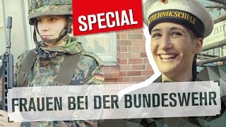 Frauen bei der Bundeswehr  SPECIAL [upl. by Ecnedac46]