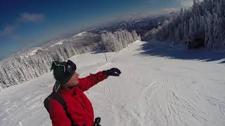 Jahorina the longest ski run [upl. by Mellisa952]