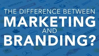 The Difference Between Marketing and Branding [upl. by Annaehs]