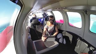 Flying a Brand New Baron  EPIC IFR Flight  Fishing VLOG [upl. by Gnilsia639]