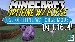 How To Download amp Install Optifine with Forge in Minecraft 1164 [upl. by Olmsted]