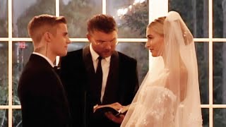 Inside Justin and Hailey Biebers Wedding Watch NeverBeforeSeen Moments [upl. by Aetnahs272]