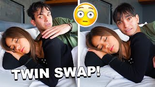 TWIN SWAP Prank To See If My Girlfriend Notices [upl. by Art]