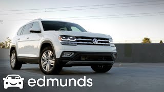 2018 Volkswagen Atlas Review  Edmunds [upl. by Scoter]