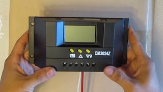 Review Cheap but excellent Chinese 30A 12V24V Solar charge Controller [upl. by Alenoel]