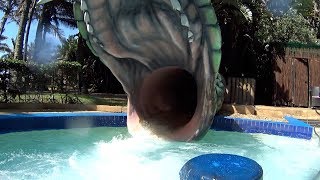 The Mamba Water Slide at uShaka Wet n Wild [upl. by Raimondo177]