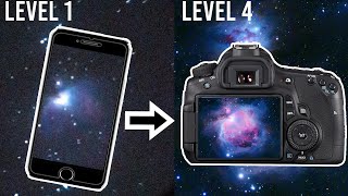 4 Levels of ORION NEBULA  Beginner to Advanced Astrophotography [upl. by Notnad]