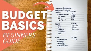 Budgeting for Beginners  How to Make a Budget From Scratch 2021 [upl. by Aehtla]